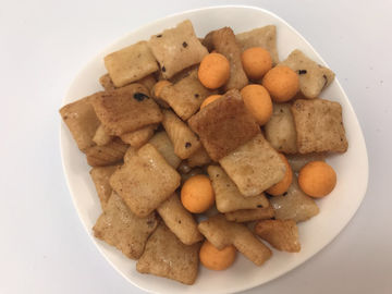 Los chiles condimentan los snacks cubiertos las galletas sanas de la mezcla RCM5A de los cacahuetes del arroz de la mezcla del bocado