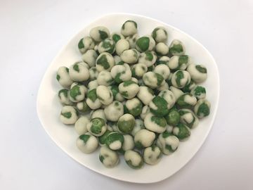 Bocado blanco de los guisantes verdes del sabor del Wasabi, guisantes verdes salados sanos BRC certificado