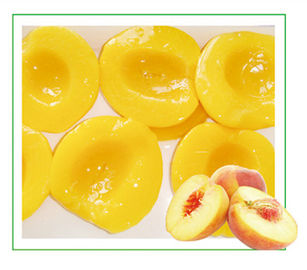 La fruta conservada orgánica de la jalea del melocotón, ningún azúcar añadido estañó la fruta para los bebés
