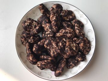 El color negro secó flujo de proceso frito nutrición de las habas con el COA