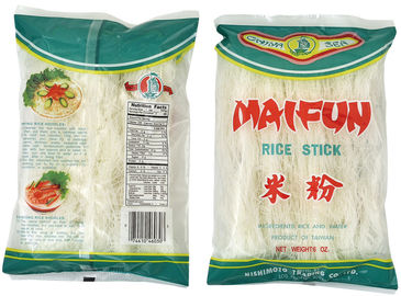 Microelementos contenidos friendo los tallarines de arroz secados adaptables con el FDA