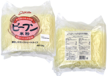 Línea recta tallarines de la harina de arroz, tallarines secados Taiwán de MAYO ROSE del palillo del arroz famoso