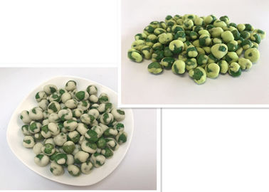 Guisantes verdes modificados para requisitos particulares del Wasabi curruscante del color verde libremente de freír servicio del OEM