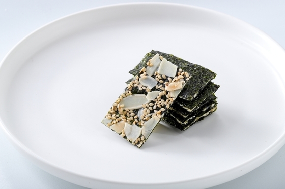 Crujientes de Algas Rellenas Combo de 4 Sabores Aperitivos Salados Veganos Sin Gluten Nutrientes del Océano