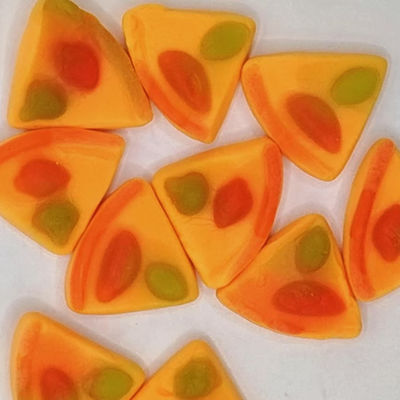 Gumas de forma divertida, rebanadas de colores y formas creativas