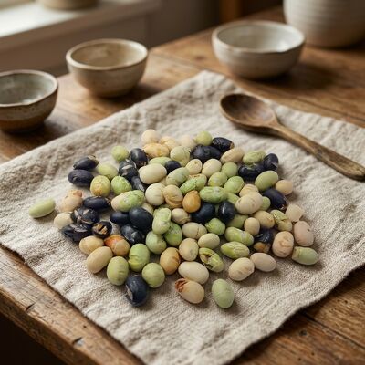 Triple Bean Blend Snacks de soja - Ligeramente salado con bajo contenido de aceite