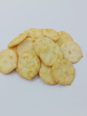 Galletas de arroz de primera calidad con textura ligera y crujiente empacadas individualmente para su frescura
