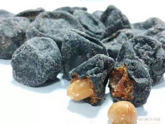 OEM Plum Flavor Bamboo Charcoal Peanuts curruscante