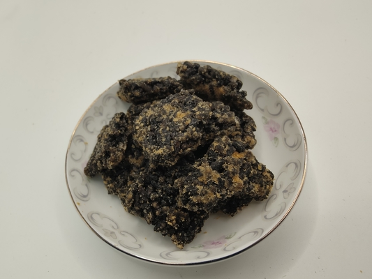 Envases de la corteza de arroz negro envasado por el comerciante por mar