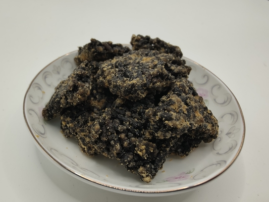 Envases de la corteza de arroz negro envasado por el comerciante por mar