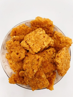 Amarilla de huevo salada Flosas de carne seca Arroz glucoso Cracker Mix Aroma rico y suave Arroz crujiente Arroz frito Corteza de arroz Guoba