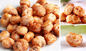 Logotipo privado frito sabor dulce del embalaje del minorista de los bocados de la palomitas de maíz por entrega del mar