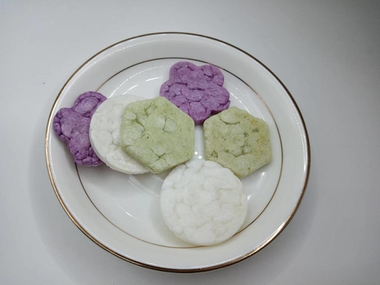 Cálcio Hierro Zinc Bebé galletas de arroz vegetal