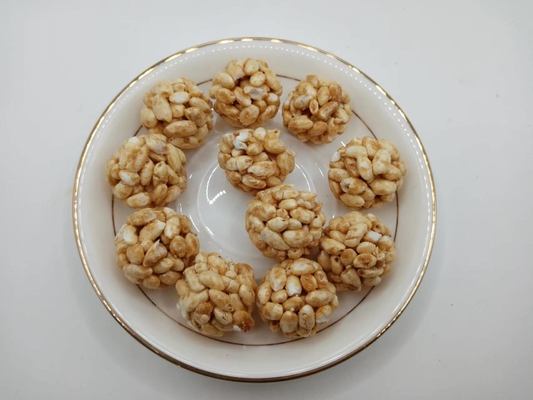 Es una bola de arroz de caramelo