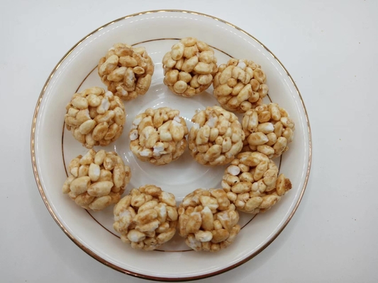 Es una bola de arroz de caramelo