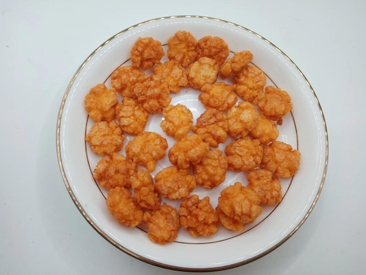Mini galletas de arroz frito