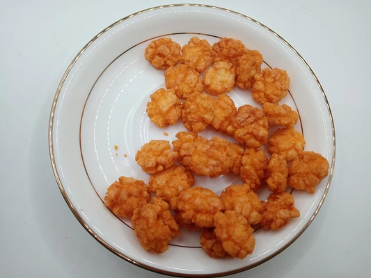 Mini galletas de arroz frito