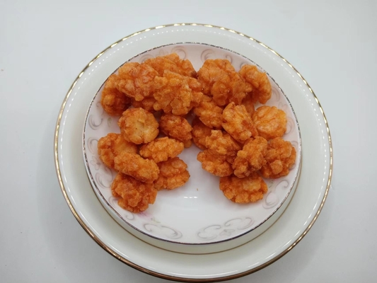 Mini galletas de arroz frito