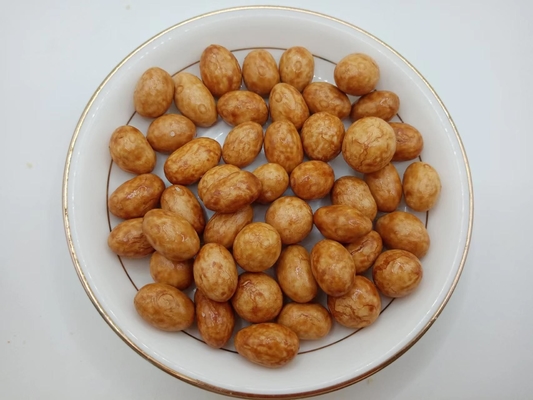 Maní crujiente recubierto