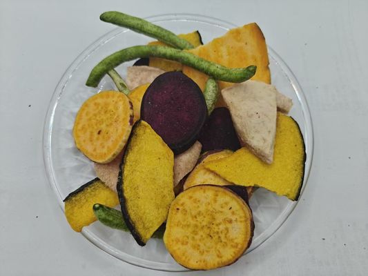 Chips de frutas y verduras con Chips de frutas y verduras