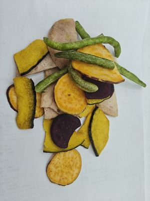 Chips de frutas y verduras con Chips de frutas y verduras