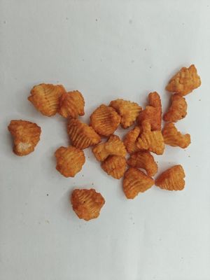 Galletas de arroz en espiral crujiente