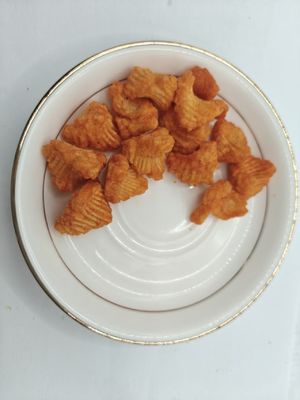 Galletas de arroz en espiral crujiente