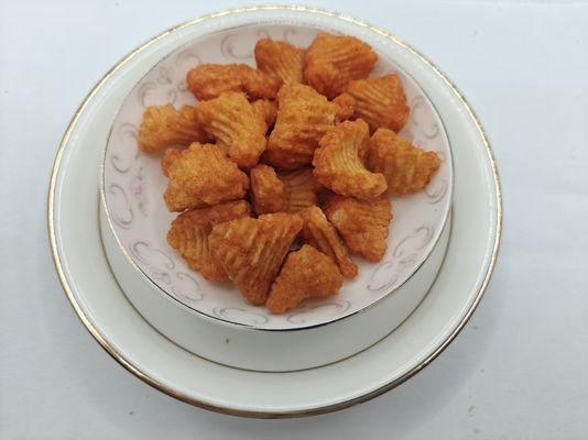 Galletas de arroz en espiral crujiente