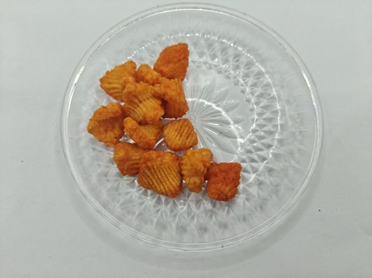 En forma de caracol, bocadillos hinchados