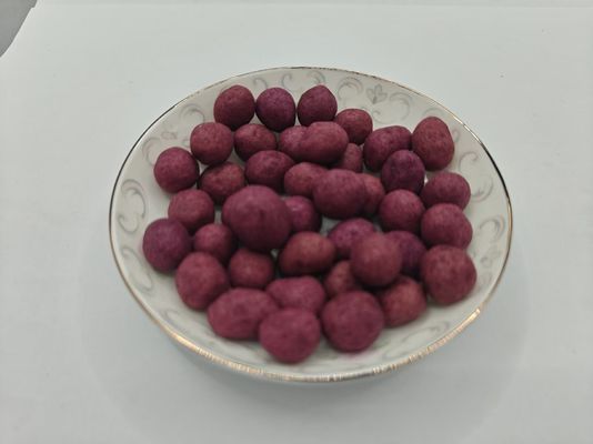 Arroz con patata dulce morado crujiente