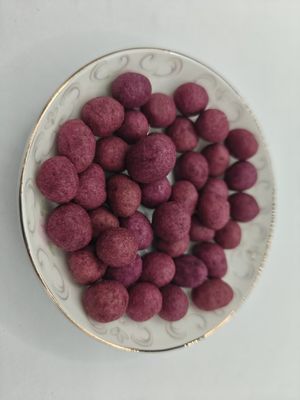 Arroz con patata dulce morado crujiente