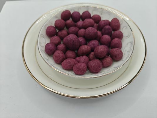 Arroz con patata dulce morado crujiente