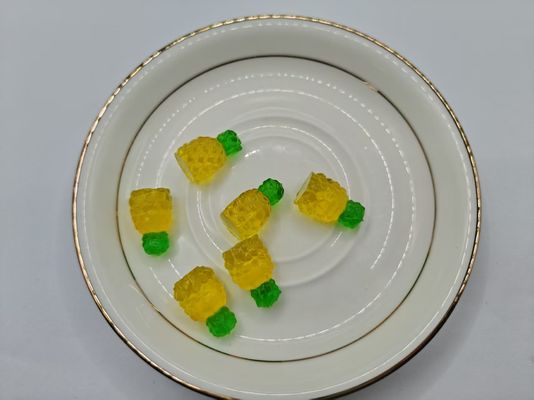 3D Probióticos llenos de gomas ((Sabor de piña)