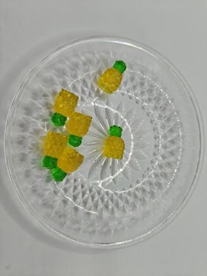 3D Probióticos llenos de gomas ((Sabor de piña)