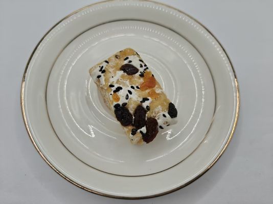Deliciosos bocadillos de sachima con sabor a frutas mixtas