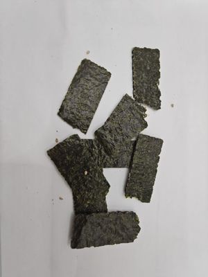 Ensalada de algas de mar crujientes Deliciosas y saludables