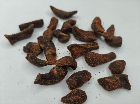 Carne seca de champiñones picantes, el mejor snack B2B, ingredientes naturales y sabrosos