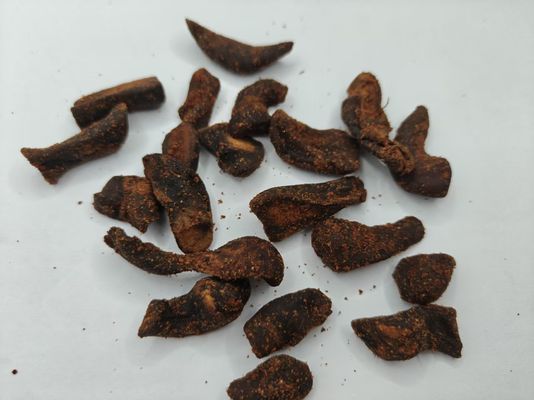 Carne seca de champiñones picantes, el mejor snack B2B, ingredientes naturales y sabrosos
