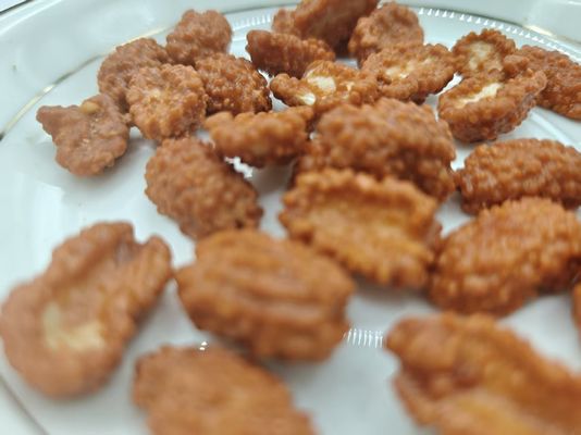Embalaje a granel de cacahuetes recubiertos de café con alto contenido de proteínas
