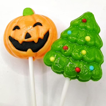 Lollipops de forma divertida para niños Envasados individualmente Favoritos de bocadillos de fiesta