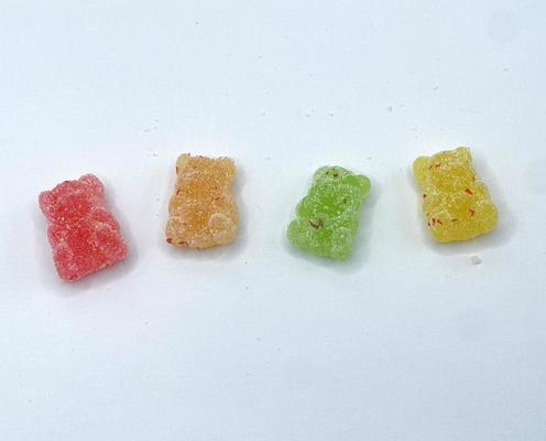 Rainbow Gummy Bears mastica Carnaval para niños para fiestas