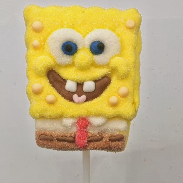 Personaje de dibujos animados Marshmallow Lollipops
