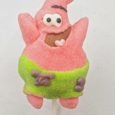 Personaje de dibujos animados Marshmallow Lollipops
