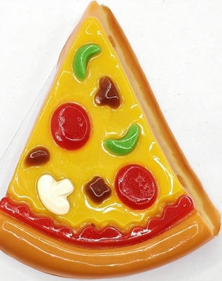 Pizza japonesa en forma de ramen gomitas divertidas bento dulces vegano gelatina gratis fiesta de niños