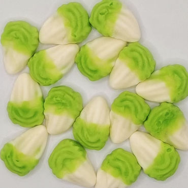 Gumas de forma divertida, rebanadas de colores y formas creativas