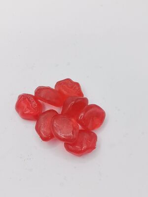 Gomitas de belleza con sabor a fresa sin azúcar, con colágeno y biotina en 7 sobres para una piel y un cabello sanos