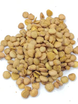 Bocadillos de edamame recubiertos de búfalo con intenso sabor a búfalo, edamame sin cáscara crujiente y alto contenido de proteína vegetal