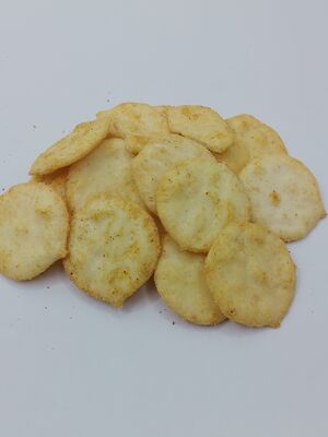 Galletas de arroz de primera calidad con textura ligera y crujiente empacadas individualmente para su frescura
