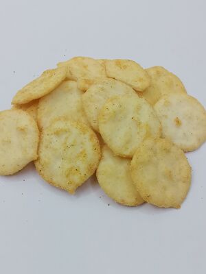 Galletas de arroz de primera calidad con textura ligera y crujiente empacadas individualmente para su frescura