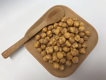 Bocado asado cubierto sabor de los garbanzos del Bbq, garbanzos asados orgánicos bajos en calorías